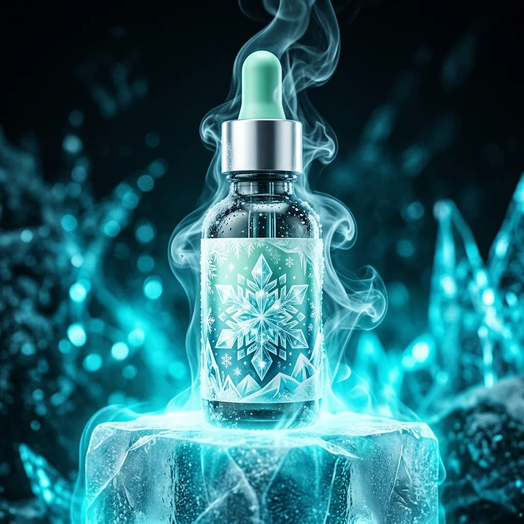 E-liquid Menta Glacial – hit suave e gelado vapor suaves